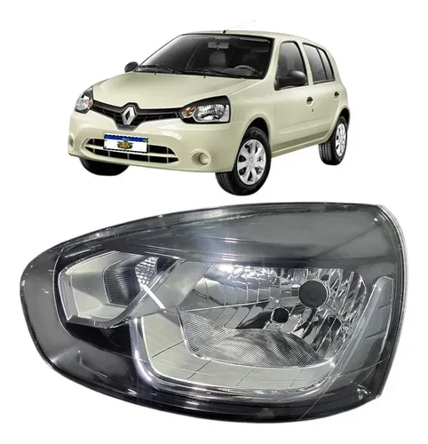 Farol Renault Clio 2013 2014 2015 16 17 2018 2019 Esquerda Esquerdo/motorista