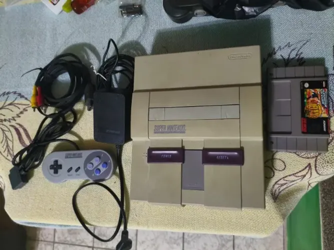 Super Nintendo Completo + Jogo