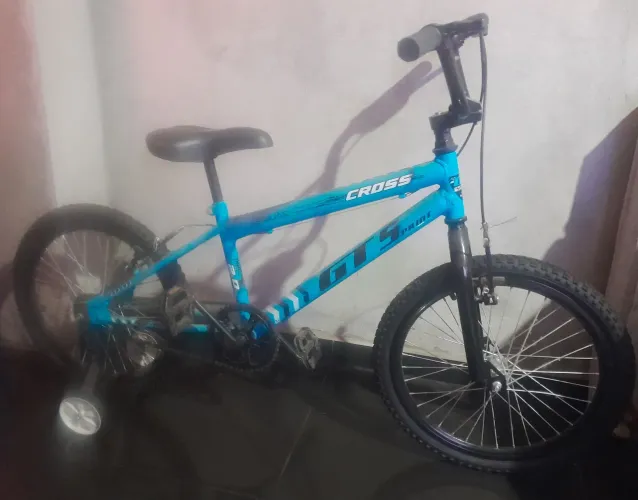 Bicicleta BMX Cross GTS Azul/Preto 