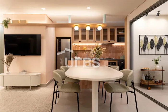 Ludovic Apartments 2 Suítes, Varanda e 75,75 m² no Setor Central