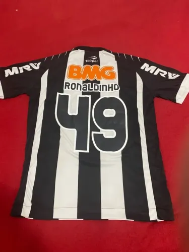Camisa Atletico Mineiro Galo 2012 - Tamanho P - Ronaldinho 49