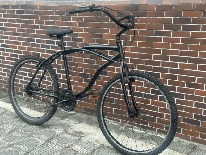 Bicicleta caiçara aro 26 revisada com nota 