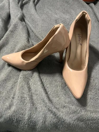Scarpin bege nude