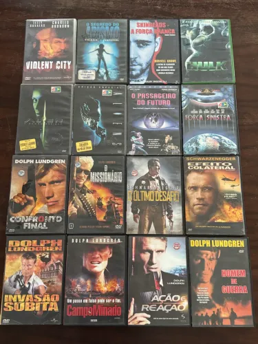 Vários DVDs de Filmes 30 Reais Cada