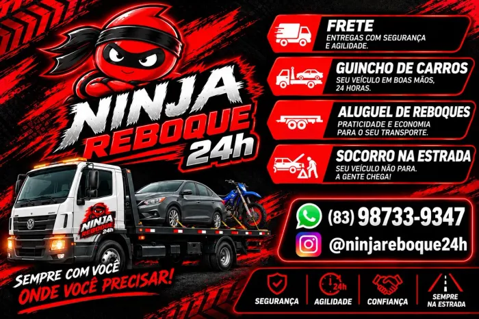 Ninja Aluguel de reboques ?