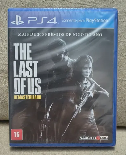 Jogo The Last of us PS4 mídia física lacrado (raridade)