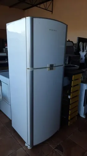 Geladeira Duplex Brastemp 460 litros branca bem conservada funcionando 100%