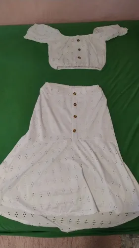 Conjunto feminino Laíse Branco 