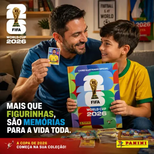 Álbum de figurinhas Copa do Mundo 2026