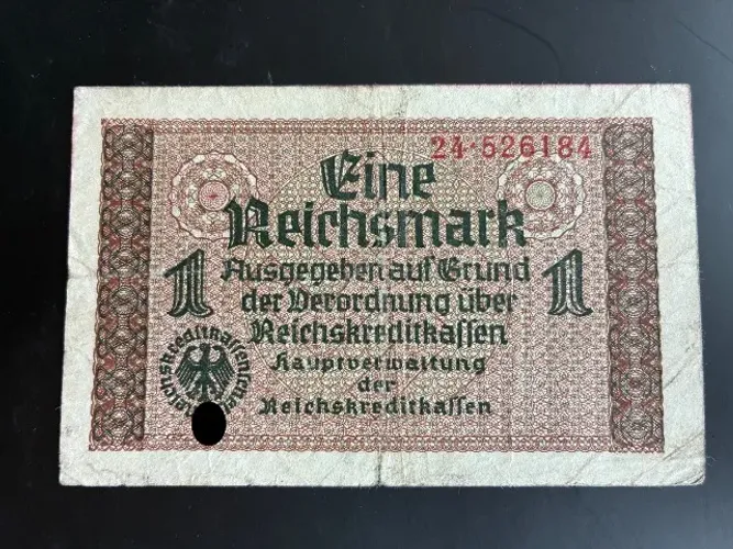 Cédula de 1 Reichsmark de 1940-1945