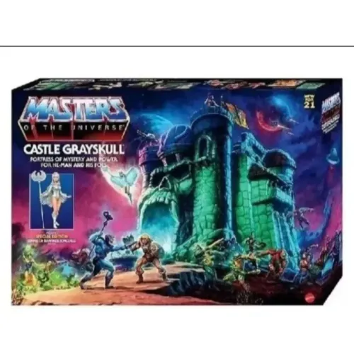 Castelo de Grayskull, He-Man e os Mestres do Universo c/ a Feiticeira (2020) Mattel Lacrad