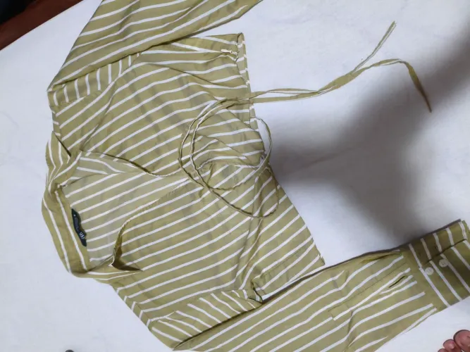 CAMISA CROPED ZARA