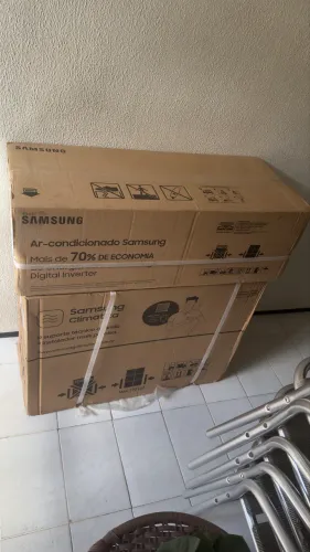 Ar condicionado Samsung 9mil btus inverter - lacrado com nota e garantia
