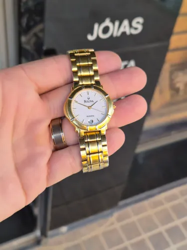 Bulova bu 6044g dourado