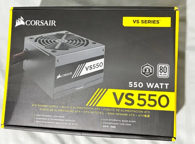 Fonte 550W Corsair VS 550