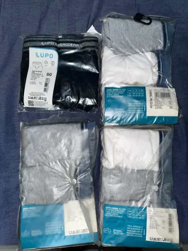 Kit Cuecas Lupo NUNCA USADO
