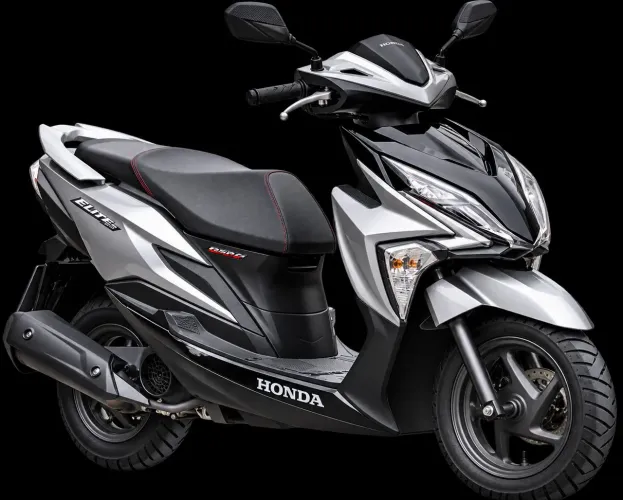 Honda Elite 125 prata 2023