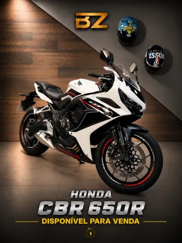 HONDA CBR650R - Baixo Km - Impecável 