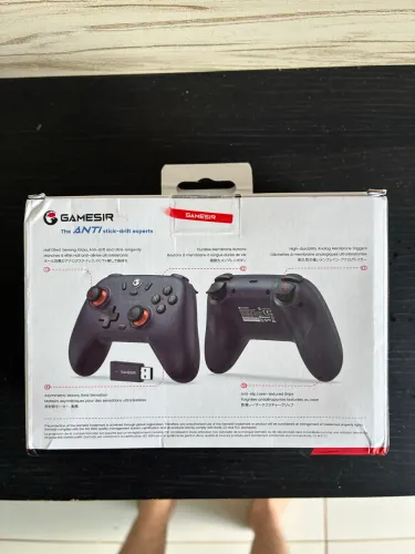 Controle Sem Fio GameSir T4 Nova Lite Hall Effect Multiplataforma Bluetooth Dongle Usb-C