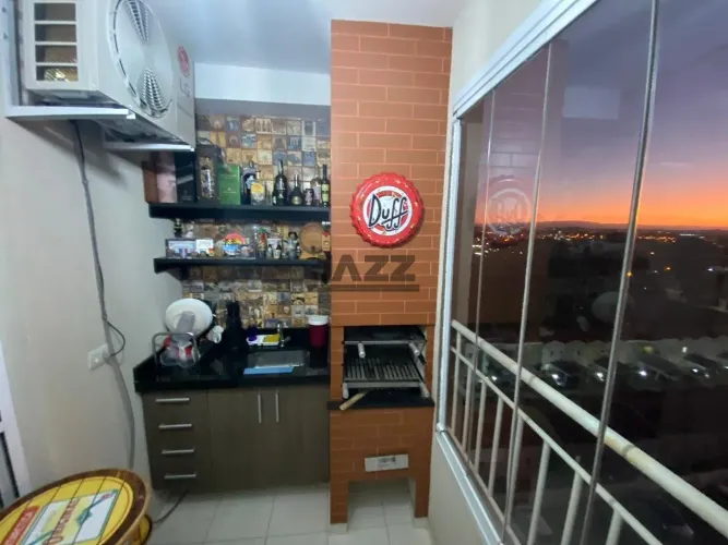 Apartamento 64m² 2 dormitórios suíte varanda gourmet Getúlio Vargas Jacareí