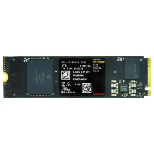 SSD M.2 NVMe 2TB SanDisk Extreme PCIe 4.0 - Alta Velocidade