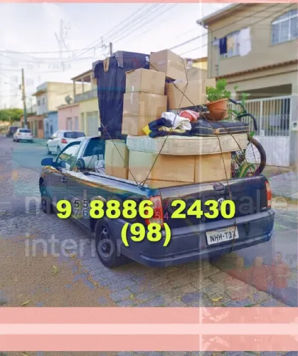 Frete incrível! Transporte de Cargas em São Luís)~! Vila Nova~! Maiobinha!