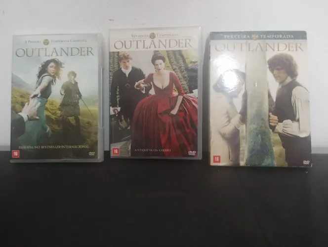 Dvd Outlander (1/2/3 temporada) 16 dvds