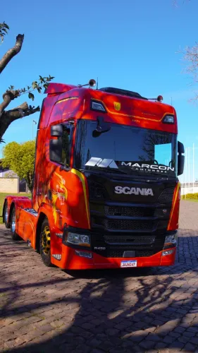 Scania R450 Série Especial Heróis Da Estrada