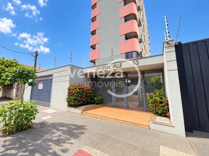 Apartamento para alugar no Edifício Boston Ville, Vila Brasil