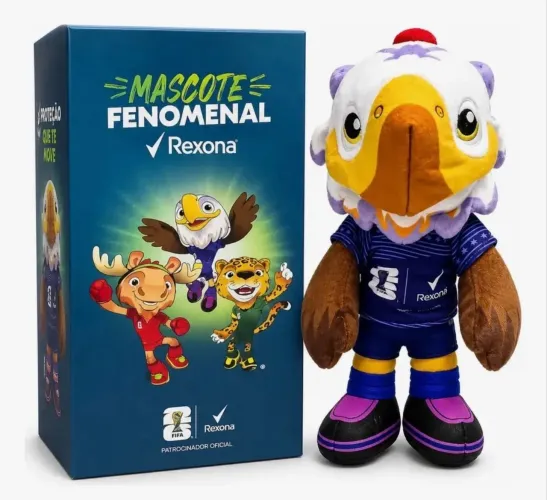 Mascote Rexona Clutch (Águia) - Lacrado