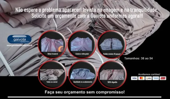 Calças de Brim Profissionais com Qualidade Garantida!