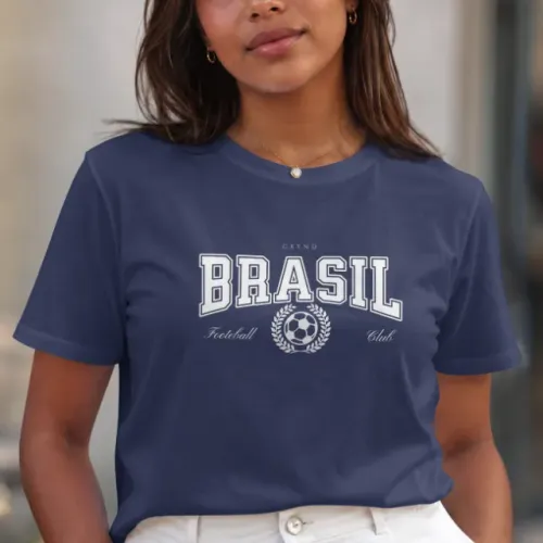 Camiseta Baby Look Brasil