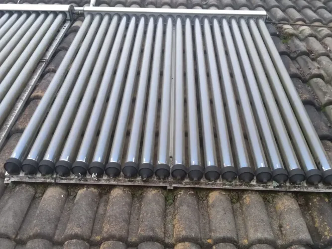 4 Módulos Coletor Solar Com 20 Tubos