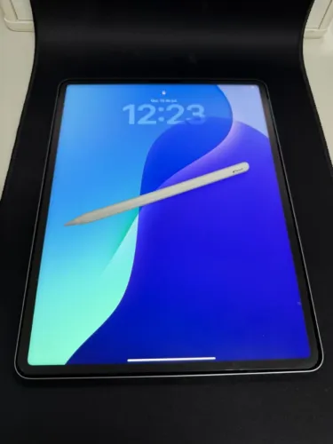 iPad Pro 12,9" 6ª Geração M1 128GB + Apple Pencil | Excelente Estado - C/ Caixas