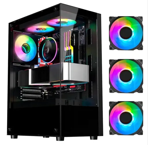 Gabinete Gamer Mid Tower (sem fan)