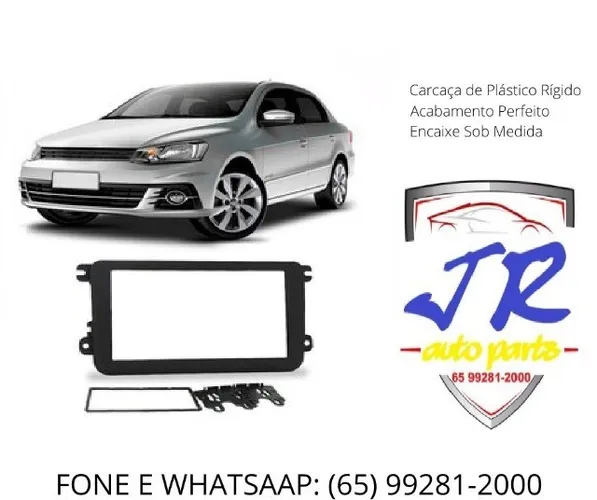 Moldura Painel Dvd 2 Din Multimídia Voyage G7
