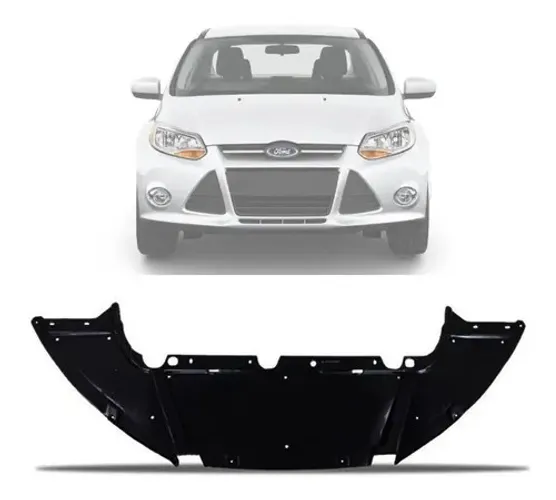 Defletor Protetor Inferior Parachoque Ford Focus 2014 2015