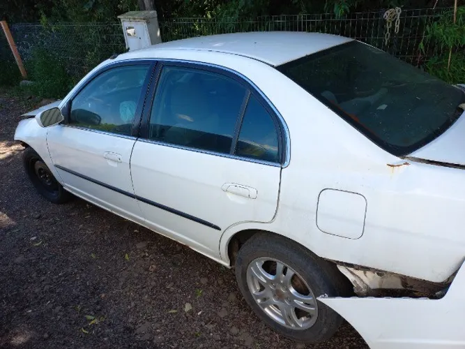 sucata para retirada de peças civic 2001 / 2002 1.7 