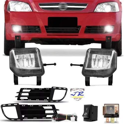 Kit Farol Milha Astra 2003 2004 2005 2006 2007 2008 2009 2010 2011 2012 Auxiliar Neblina  