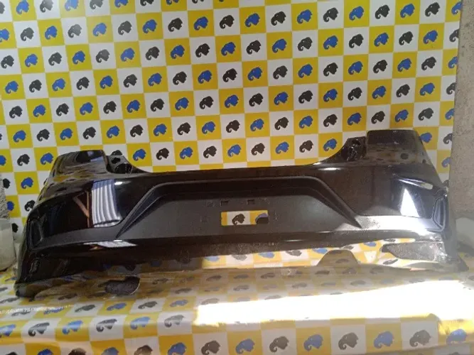 Parachoque Traseiro Novo Ka Hatch 2021 Preto 