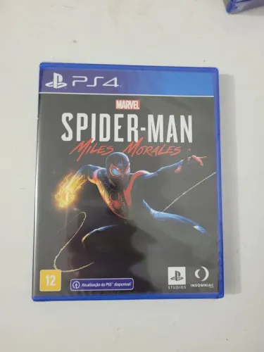 Spider Man Miles Morales PS4 Novo Lacrado