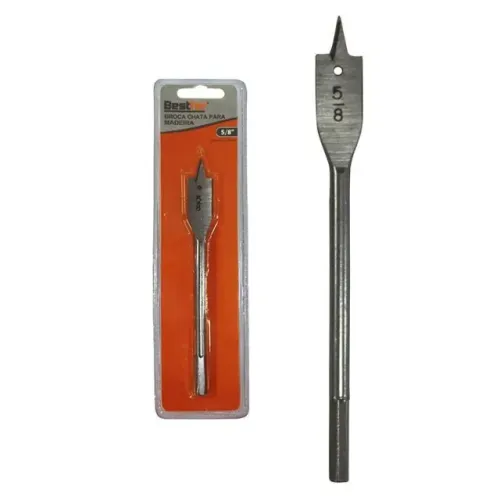 Broca Chata P/madeira 5/8pol 15,9mmx150mm Bfh1928