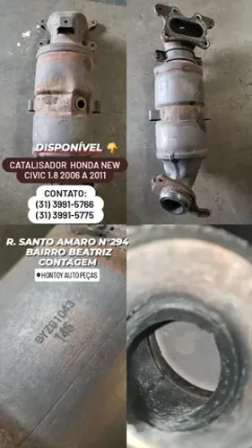 Catalisador Honda New Civic 1.8 2008