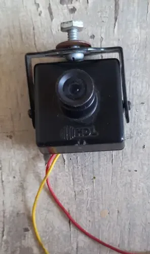 Câmera HDL HM22 monitor de segurança câmera de segurança preto e branco