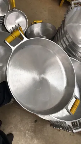 Frigideiras de alumínio batido a partir de 60,00 reais