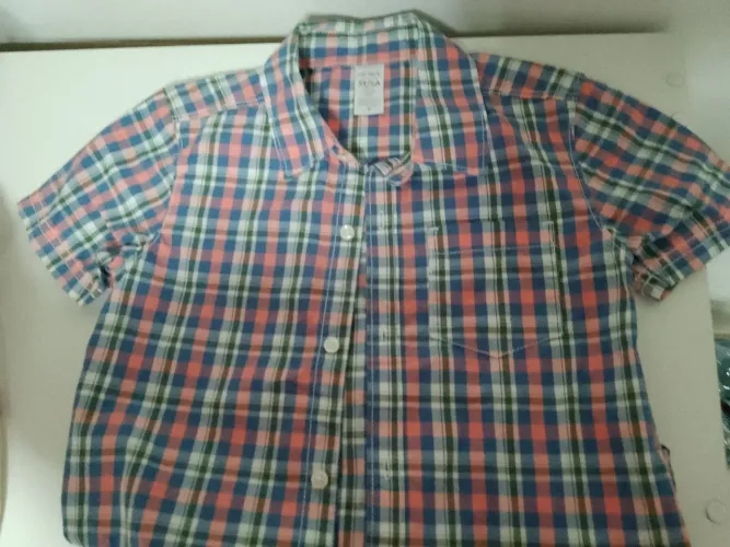 Camisa Xadrez Carter's tamanho 5