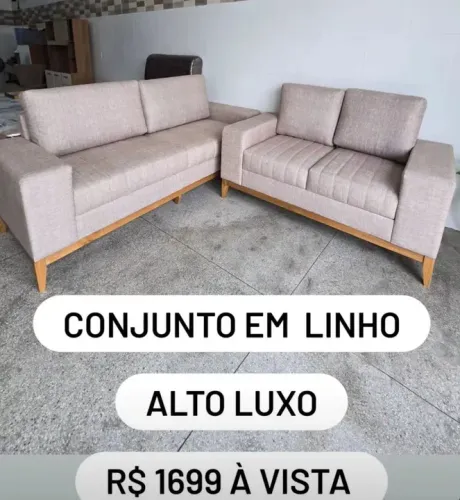 Sofá 2 e 3 lugares Vitória 