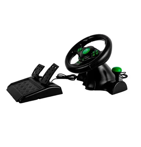 Volante Gamer Com Vibração X-box,p3, P2, Pc, Usb Kp-5815a