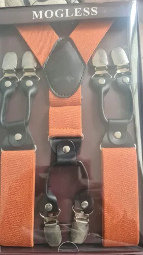 Suspensórios Masculinos Terracota