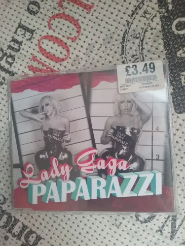 CD Single Lady Gaga - Paparazzi importado